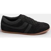 Yours Extra Wide Fit Low Profile Trainer - Black