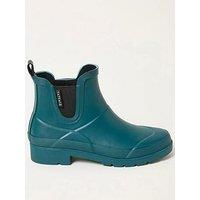 Fatface Rubber Ankle Welly - Teal