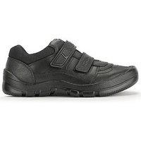 Start-Rite Rhino Warrior Black Leather Double Rip T