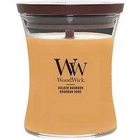 Woodwick Ww Medium Hourglass Golden Bourbon