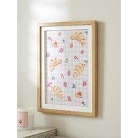 The Very Collection Croissant Print Framed Wall Art