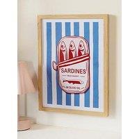 The Very Collection Sardine Wall Art