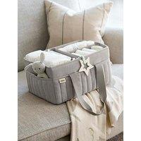 Mamas & Papas Nappy Caddy - Grey Waffle