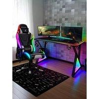 X Rocker X Rocker Gaming Bundle - Infinity Rgb Desk And Agility Esport Rgb Office Gaming Chair
