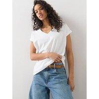 The Very Collection V-Neck T-Shirt - White