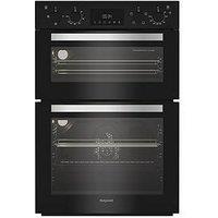 Hotpoint Dih 10D B - Double Oven - Black - Oven With Installation
