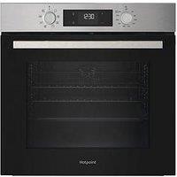 Hotpoint Ho 255H X Uk - Class 2 Single Oven With Multiflow Technology - Silver - Oven With Installation