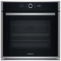 Hotpoint Hoi4S8Hm0Xuk Class 4 Single Oven With Active Multiflow - Silver - Oven With Installation