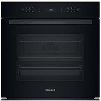 Hotpoint Hoi68Pt1Sbuk Class 6 Single Oven With Active Multiflow - Black - Oven With Installation