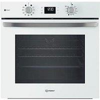 Indesit Io 258Hs W Uk - Turn&Go Single Oven With Steam Technology - White - Oven With Installation
