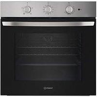 Indesit Io 233 X Uk - Click&Clean Single Oven - Silver - Oven With Installation