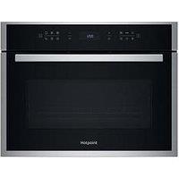 Hotpoint Hcw6O7Htsxuk Built-In Microwave Oven - Silver - Microwave Only
