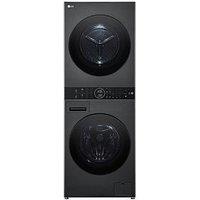 Lg Wt1210Bbtn1 12Kg / 10Kg 1400 Wash Tower Platinum Black