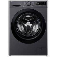 Lg F4Y511Gbln1 11Kg 1400 Washing Machine Black Steel