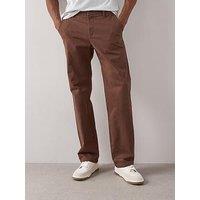The Very Collection Cotton Rich Loose Fit Chino Trousers - Brown