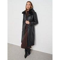 Mango Coat Fernanda - Black