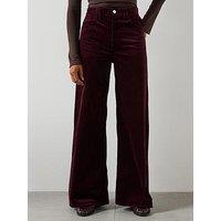 Mango Wide Leg Corduroy Jeans