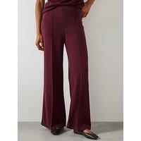 Mango Seam Detail Straight Fit Trousers