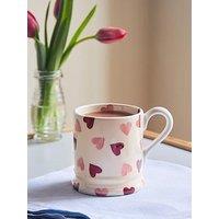 Emma Bridgewater Pink Hearts Single 1/2 Pint Mug