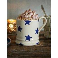 Emma Bridgewater Blue Star Single 1/2 Pint Mug