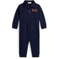 Polo Ralph Lauren Baby Boys Polo Romper - Navy