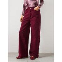 Mango Camilla High Rise Balloon Jeans - Red