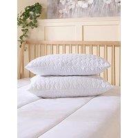 Slumberdown Sleep Soundly Rebound Pillow 2 Pack With Free Pillow Protector Pair