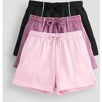 The Very Collection Girls 3 Pack Shorts - Multi