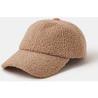 Accessorize Borg Baseball Cap - Brown