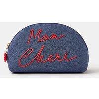 Accessorize Mon Cheri Make Up Bag - Blue