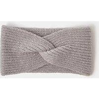 Accessorize Soft Knit Bando Headband - Grey