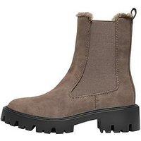 Only Betty-9 Warm Lined Boot - Brown