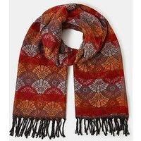 Accessorize Flower Deco Blanket Scarf - Multi