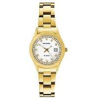 Sekonda Sekonda Womens Catherine Gold Stainless Steel Bracelet With White Mother Of Pearl Dial Analogue Watch