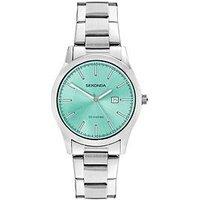 Sekonda Womens Taylor Silver Stainless Steel Bracelet With Blue Dial Analogue Watch