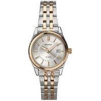 Sekonda Womens Riley Two Tone Stainless Steel Bracelet With Silver Dial Analogue Watch