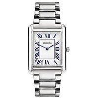 Sekonda Sekonda Mens Clement Silver Alloy Bracelet With White Dial Analogue Watch