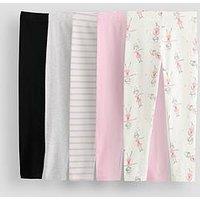 The Very Collection Girls 5 Pack Leggings