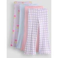 The Very Collection Girls 4 Pack Flare Leggings