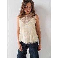 Allsaints Clara Top - Vintage White