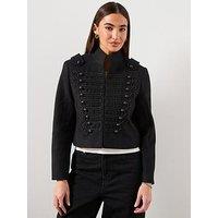 Allsaints Rummy Jacket In - Black