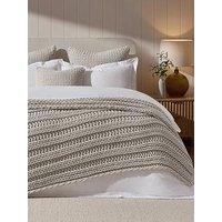 Dusk Montreal Chunky Natural Knit Throw