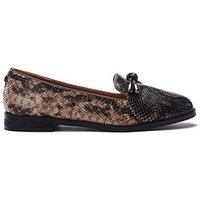 Moda In Pelle Fillipa Loafer - Snake Print