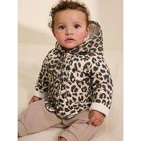 Smallsaints Baby Girls Leopard Jacket - Multi