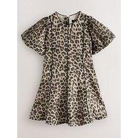 Smallsaints Older Girls Leopard Dress - Print