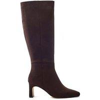 Moda In Pelle Santi Heeled Knee Boot - Brown
