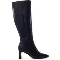 Moda In Pelle Santi Heeled Knee Boot - Black