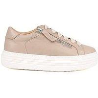 Jones Bootmaker Amalia Flatform Trainer - Stone