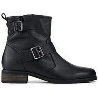 Jones Bootmaker Maribel Buckle Ankle Boot - Black