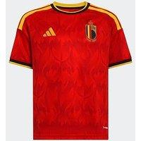 Adidas Junior Belgium Replica 26 Home Football Shirt - Red
